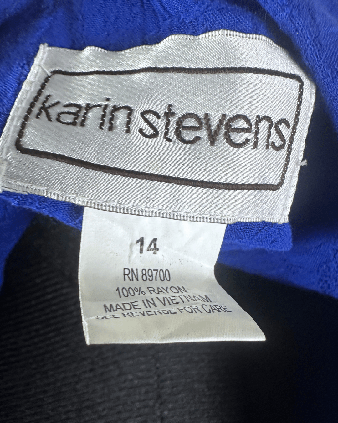 Vintage Karin Stevens Blouse - Funkify