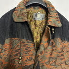 Vintage Knit Bomber Jacket Large - Funkify