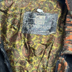 Vintage Knit Bomber Jacket Large - Funkify