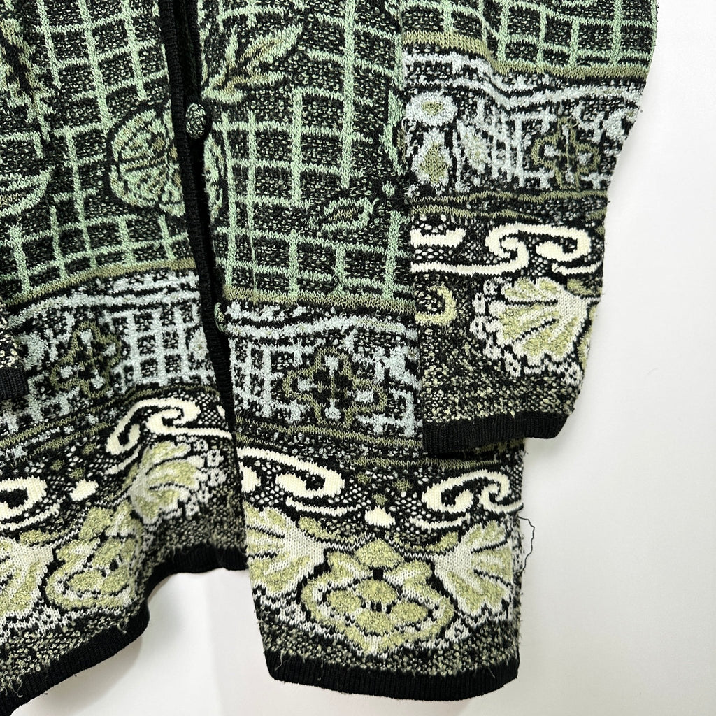 Vintage Knit Cardigan Large - Funkify