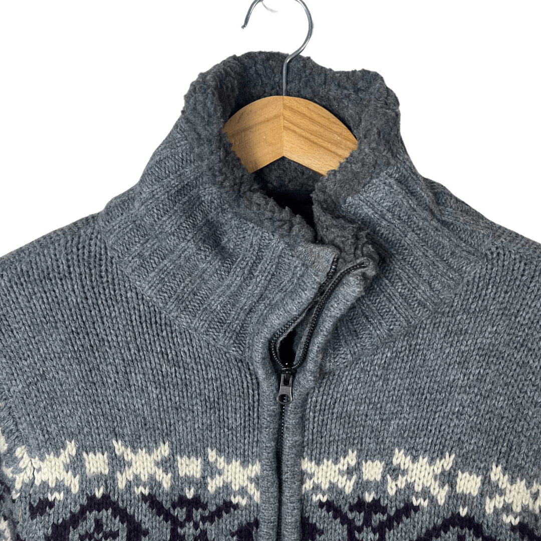 Vintage Knit Jacket Small - Funkify