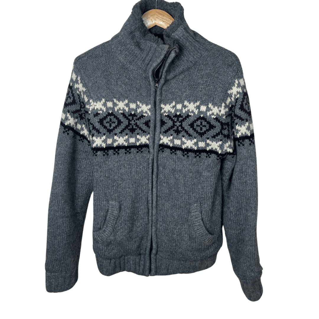 Vintage Knit Jacket Small - Funkify