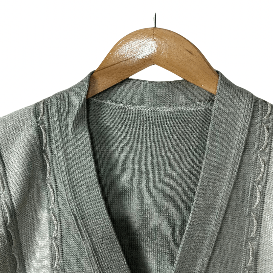 Vintage Knit Vest Large - Funkify