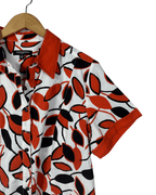Vintage Leaf Pattern Women's Shirt - Funkify