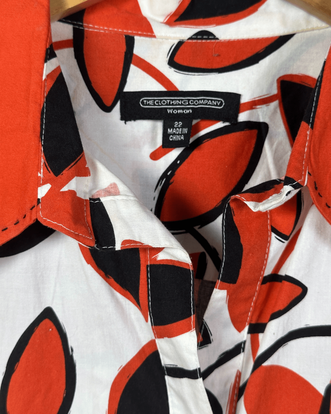 Vintage Leaf Pattern Women's Shirt - Funkify