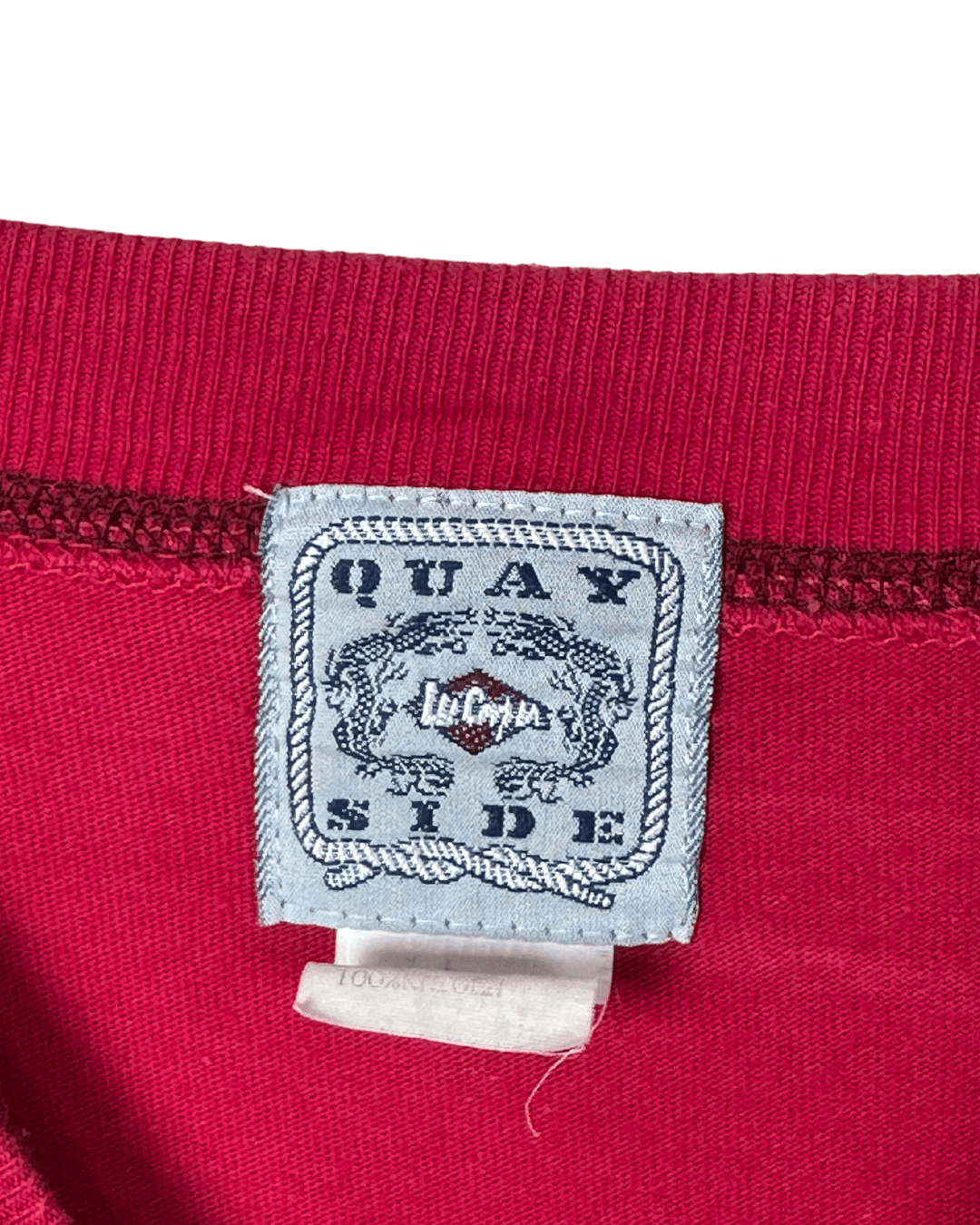 Vintage Lee Cooper Quay Side T-shirt – Shanghai Print – XL - Funkify