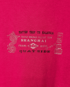 Vintage Lee Cooper Quay Side T-shirt – Shanghai Print – XL - Funkify