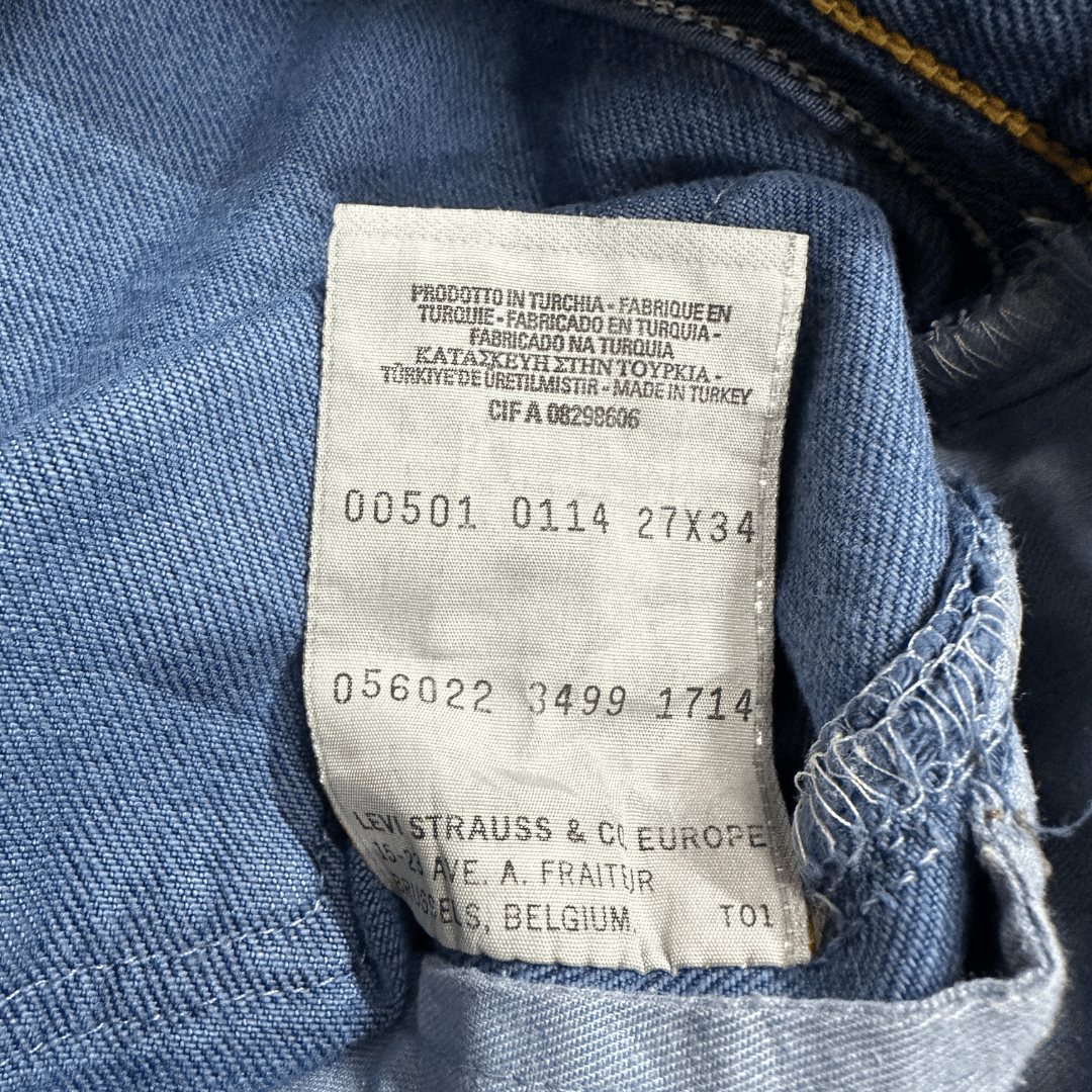 Vintage Levi's 501 Women's Jeans - Funkify