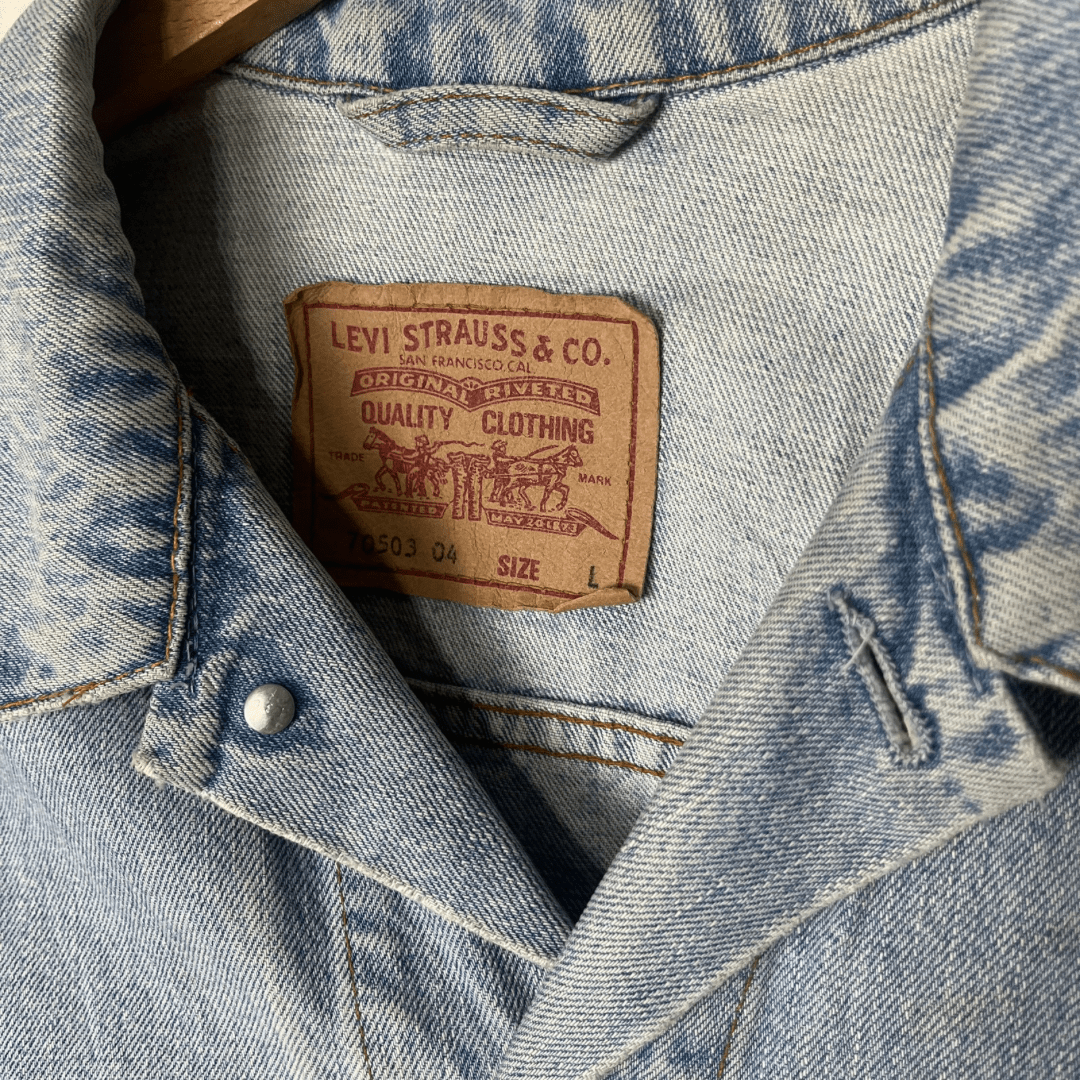 Vintage Levi’s Denim Jacket Large - Funkify