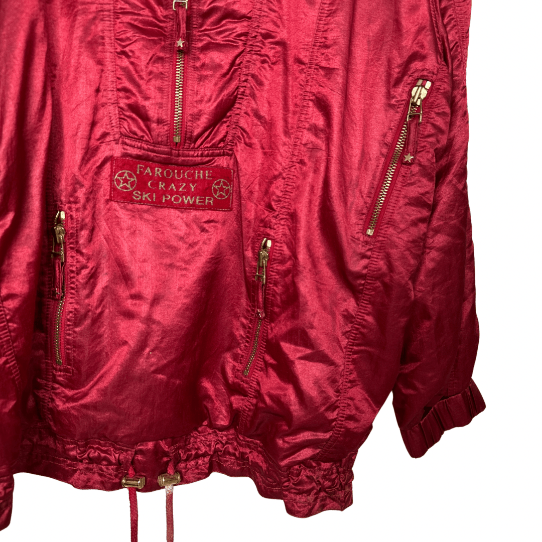 Vintage Lily Farouche Satin Jacket 2XL - Funkify