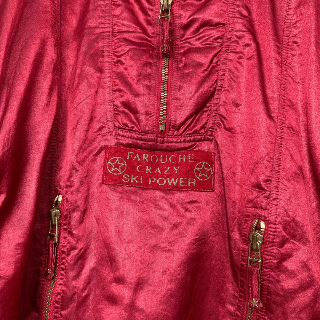 Vintage Lily Farouche Satin Jacket 2XL - Funkify