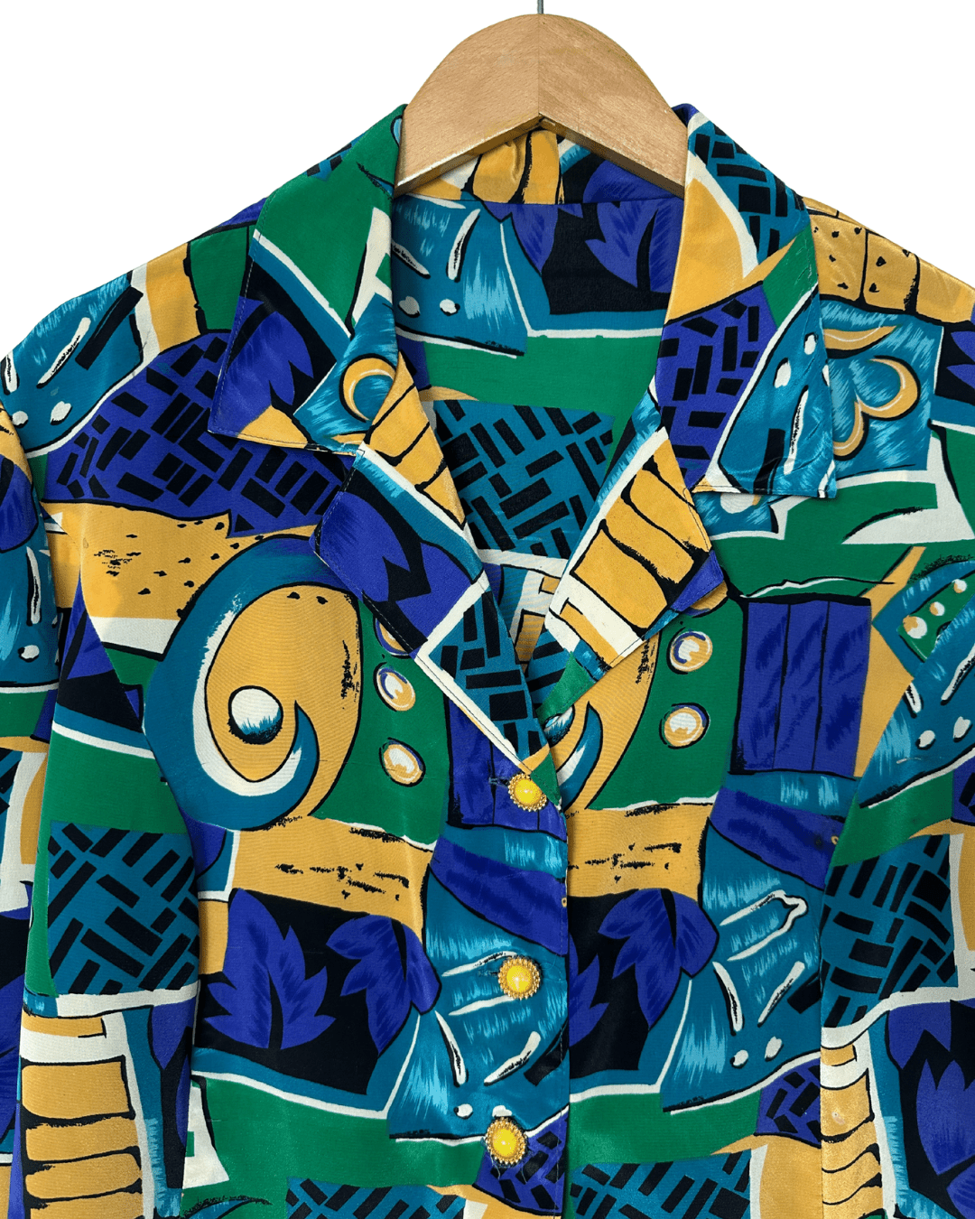 Vintage Long - sleeve Women's Blouse XL - Funkify