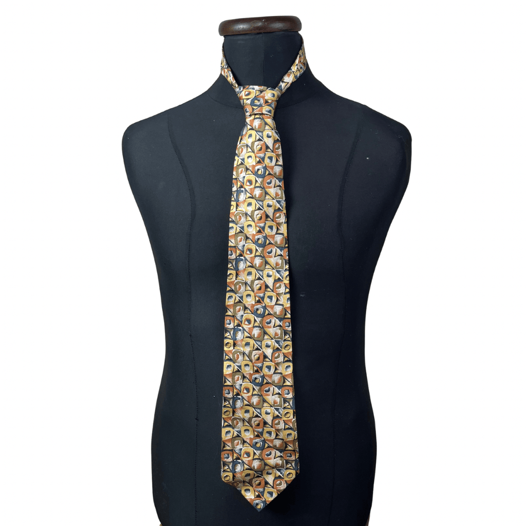Vintage Marco Douah Silk Necktie 10 cm - Funkify