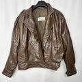Vintage Marina Vera Pelle Genuine Leather Jacket Large - Funkify