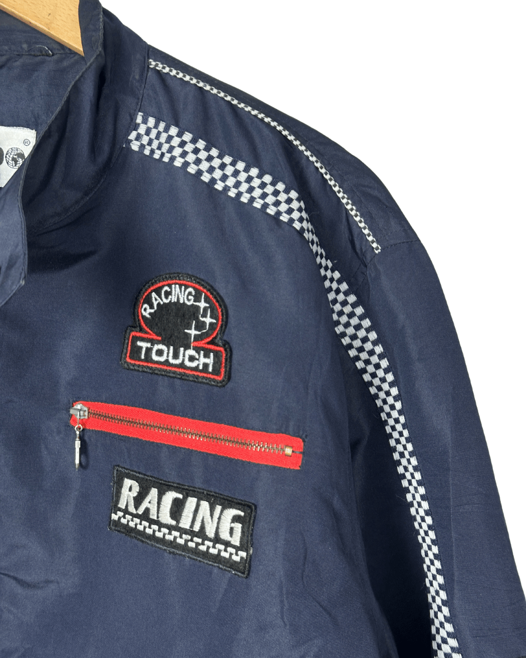 Vintage MEMD Gran Prix Motif Racing Jacket Large - Funkify