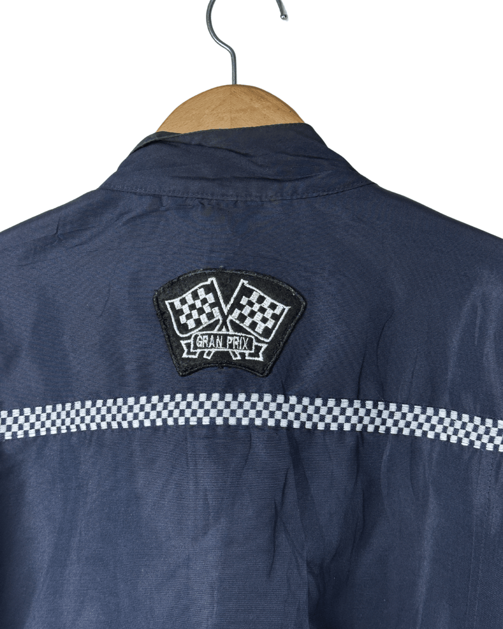 Vintage MEMD Gran Prix Motif Racing Jacket Large - Funkify
