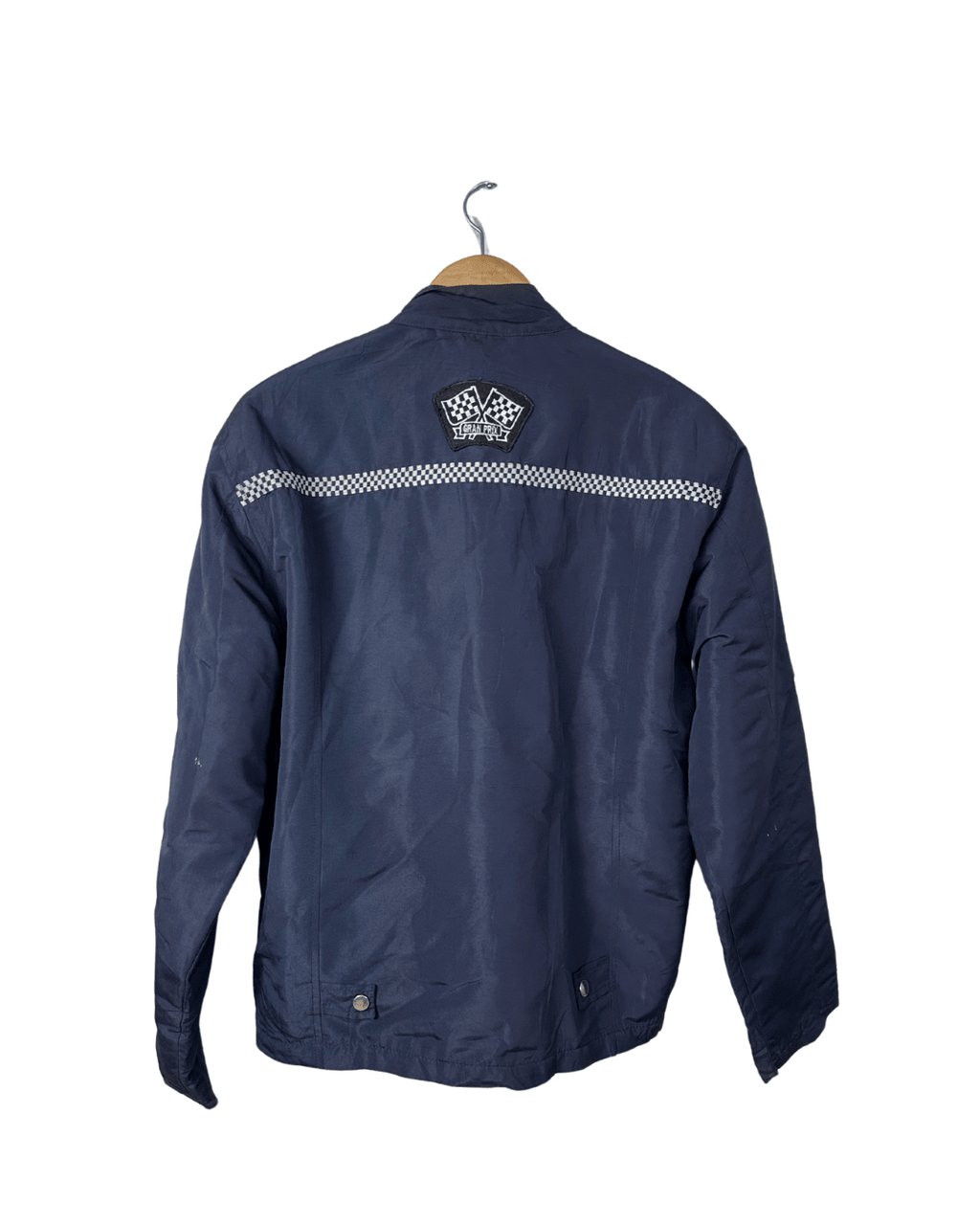 Vintage MEMD Gran Prix Motif Racing Jacket Large - Funkify