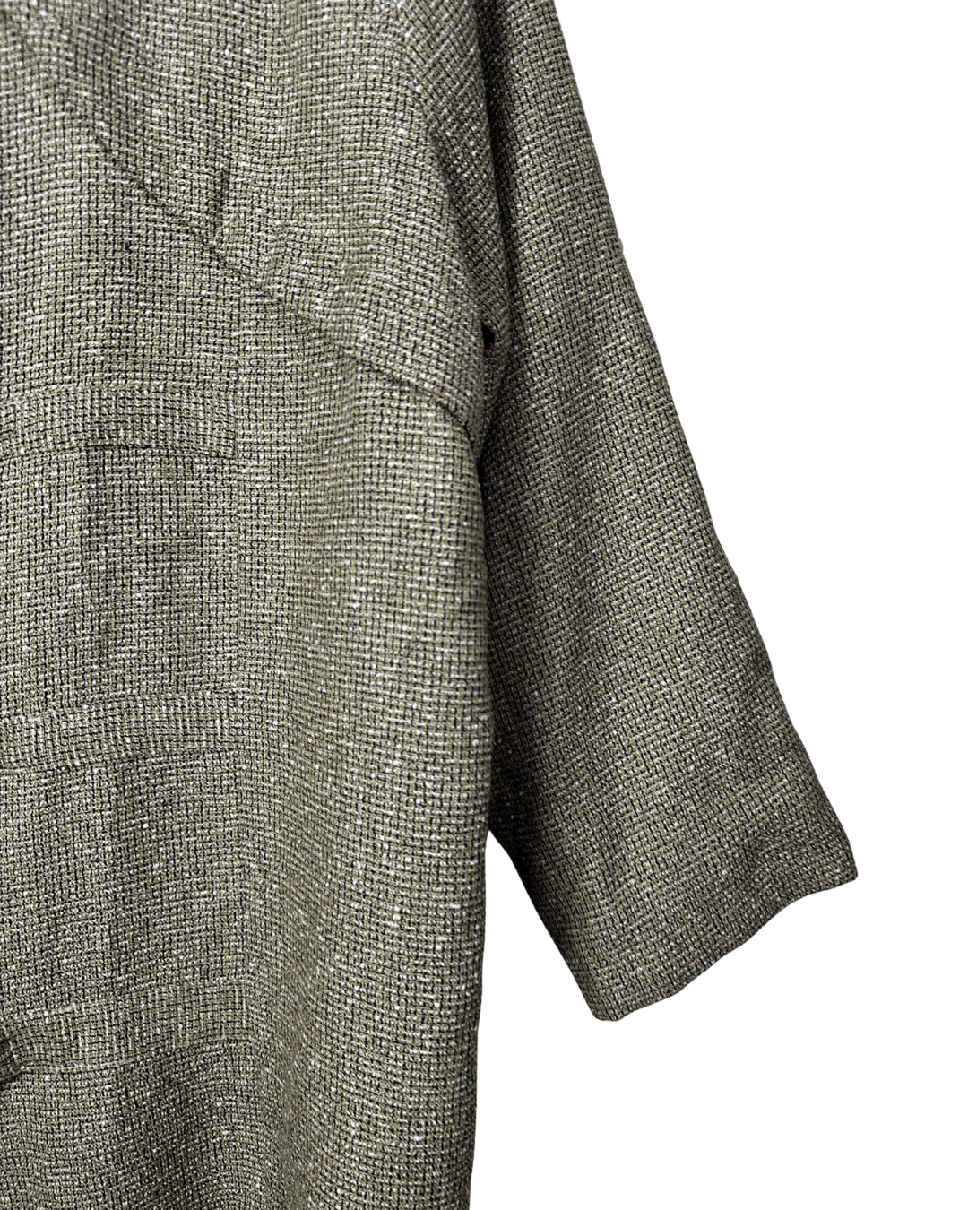 Vintage Metallic Woven Women's Evening Jacket – Hook Closure - Funkify