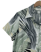 Vintage Miller's Shirt w/ Shoulder Pads - Women's XL - Funkify