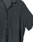 Vintage Mini Medallion Pattern Shirt XL - Funkify