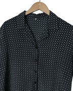 Vintage Mini Medallion Pattern Shirt XL - Funkify