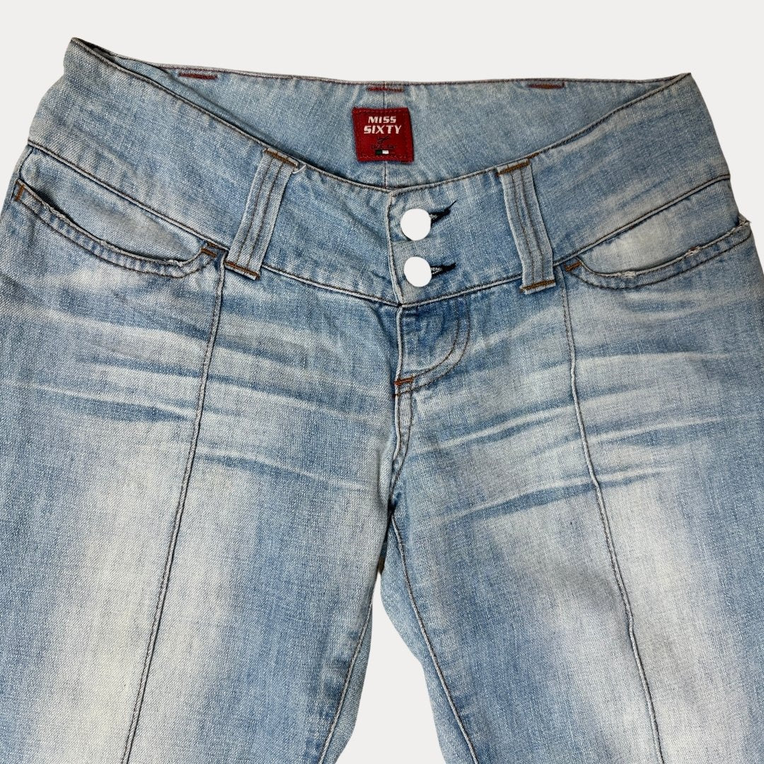 Vintage Miss Sixty Low-Waist Jeans - Funkify