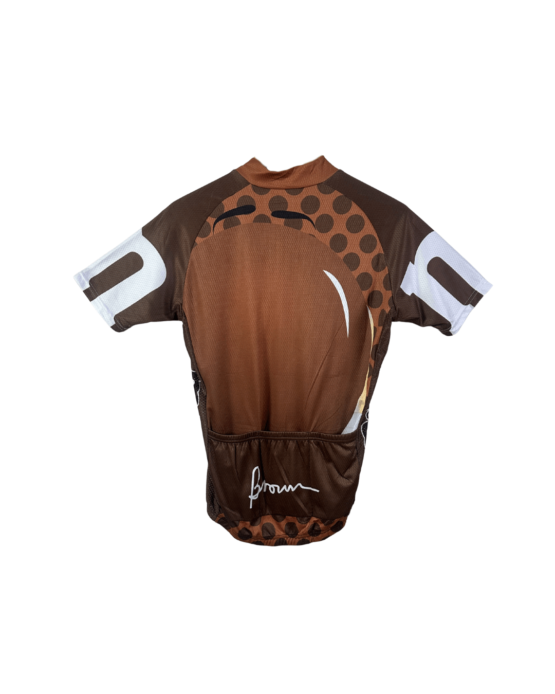 Vintage M&M’s Brown Cycling Jersey - Large - Funkify