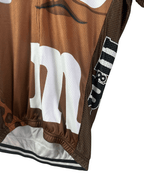 Vintage M&M’s Brown Cycling Jersey - Large - Funkify