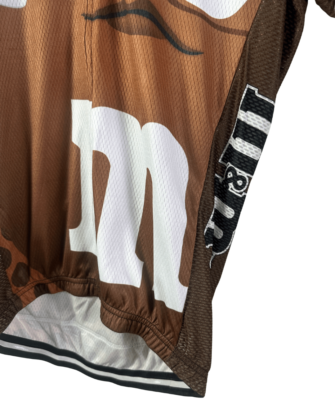 Vintage M&M’s Brown Cycling Jersey - Large - Funkify