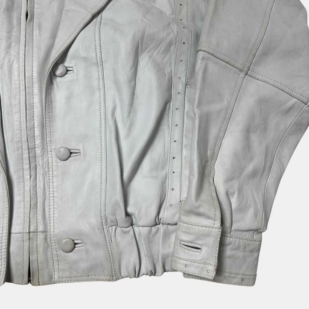 Vintage Modas Spain Genuine Leather Jacket XL - Funkify