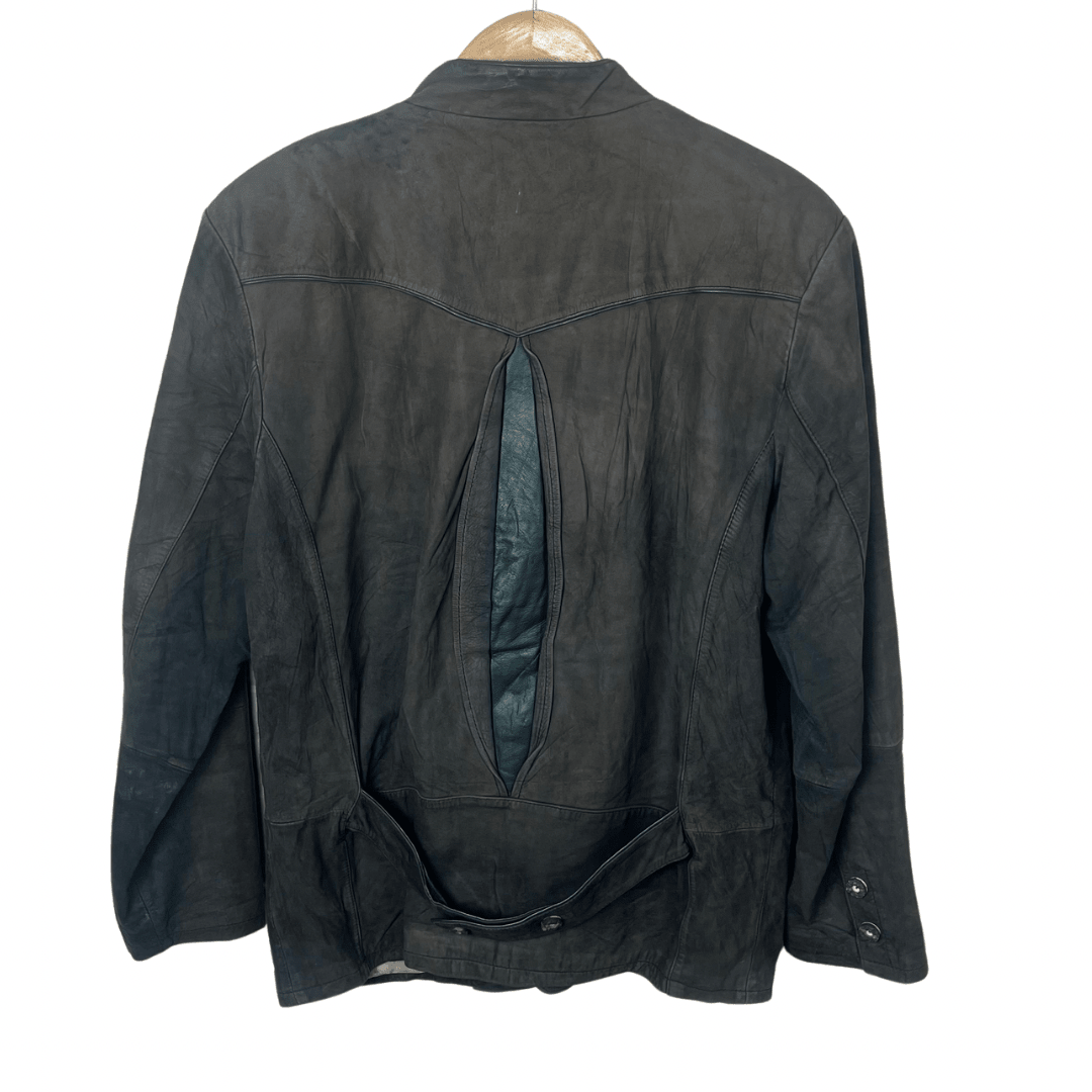 Vintage Montes Leather Jacket Large - Funkify