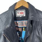 Vintage MQp Genuine Leather Jacket Medium - Funkify