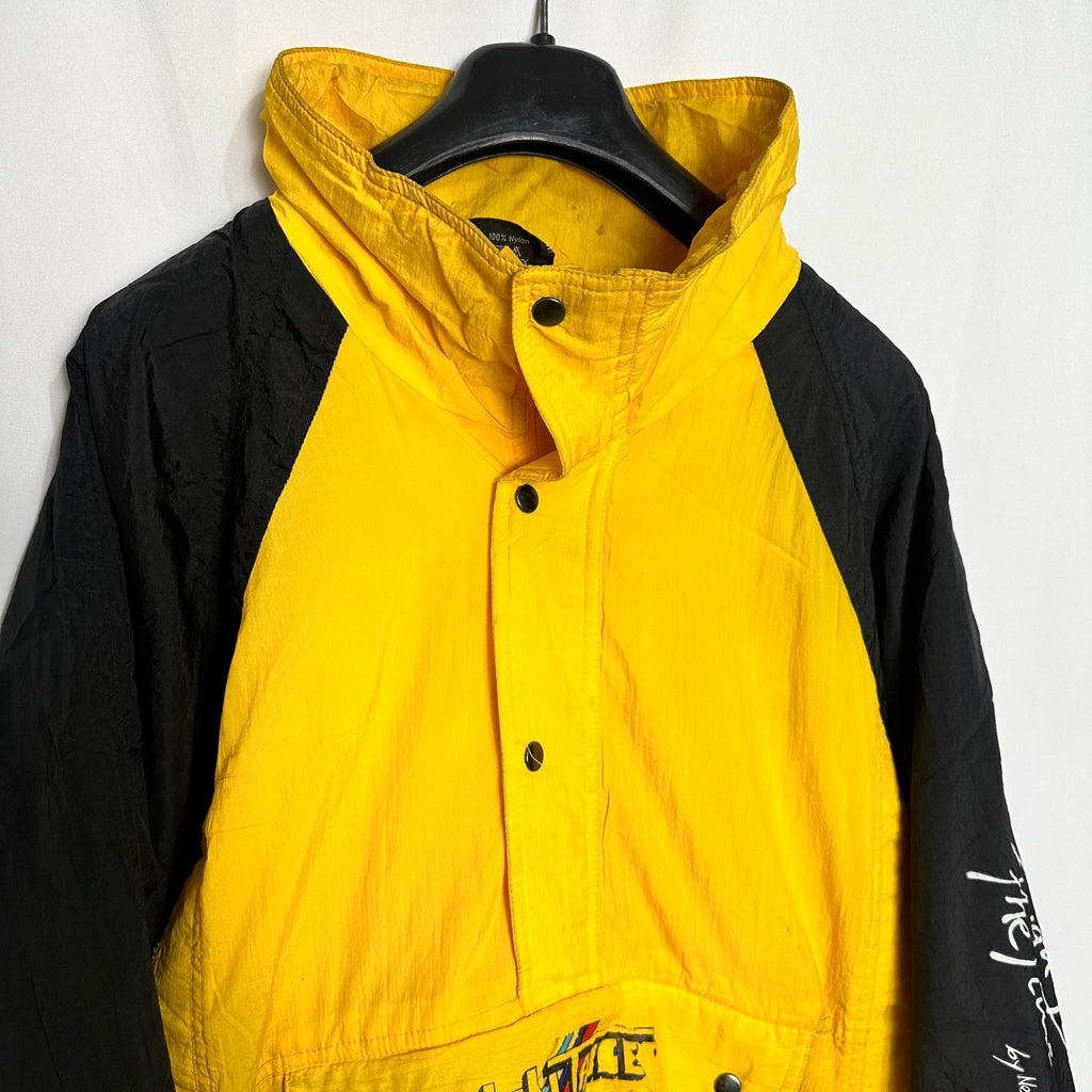 Vintage New Target Half-zip Jacket with Hidden Hood XL/ 2XL - Funkify
