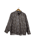 Vintage Paisley Print Long Sleeve Shirt 2XL - Funkify