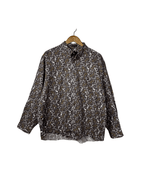 Vintage Paisley Print Long Sleeve Shirt 2XL - Funkify
