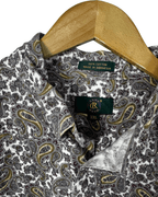 Vintage Paisley Print Long Sleeve Shirt 2XL - Funkify