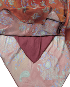 Vintage Paisley Print Skirt - Funkify