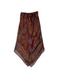 Vintage Paisley Print Skirt - Funkify