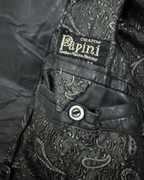 Vintage Papini Genuine Leather Jacket XL - Funkify