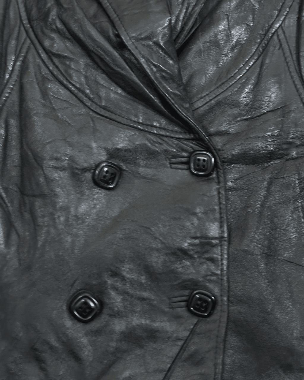 Vintage Papini Genuine Leather Jacket XL - Funkify