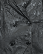 Vintage Papini Genuine Leather Jacket XL - Funkify