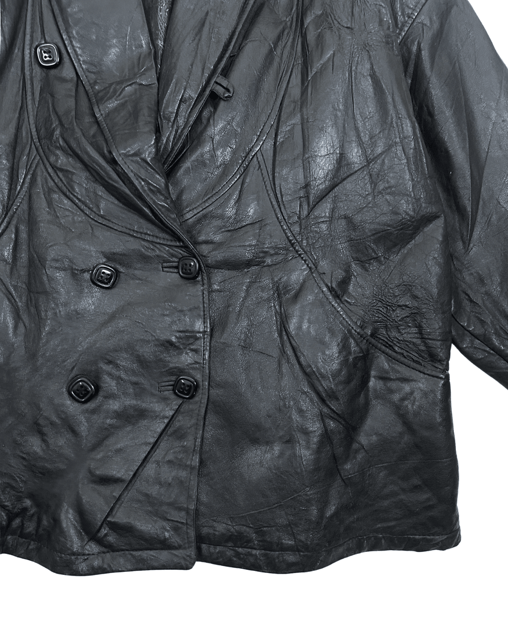 Vintage Papini Genuine Leather Jacket XL - Funkify