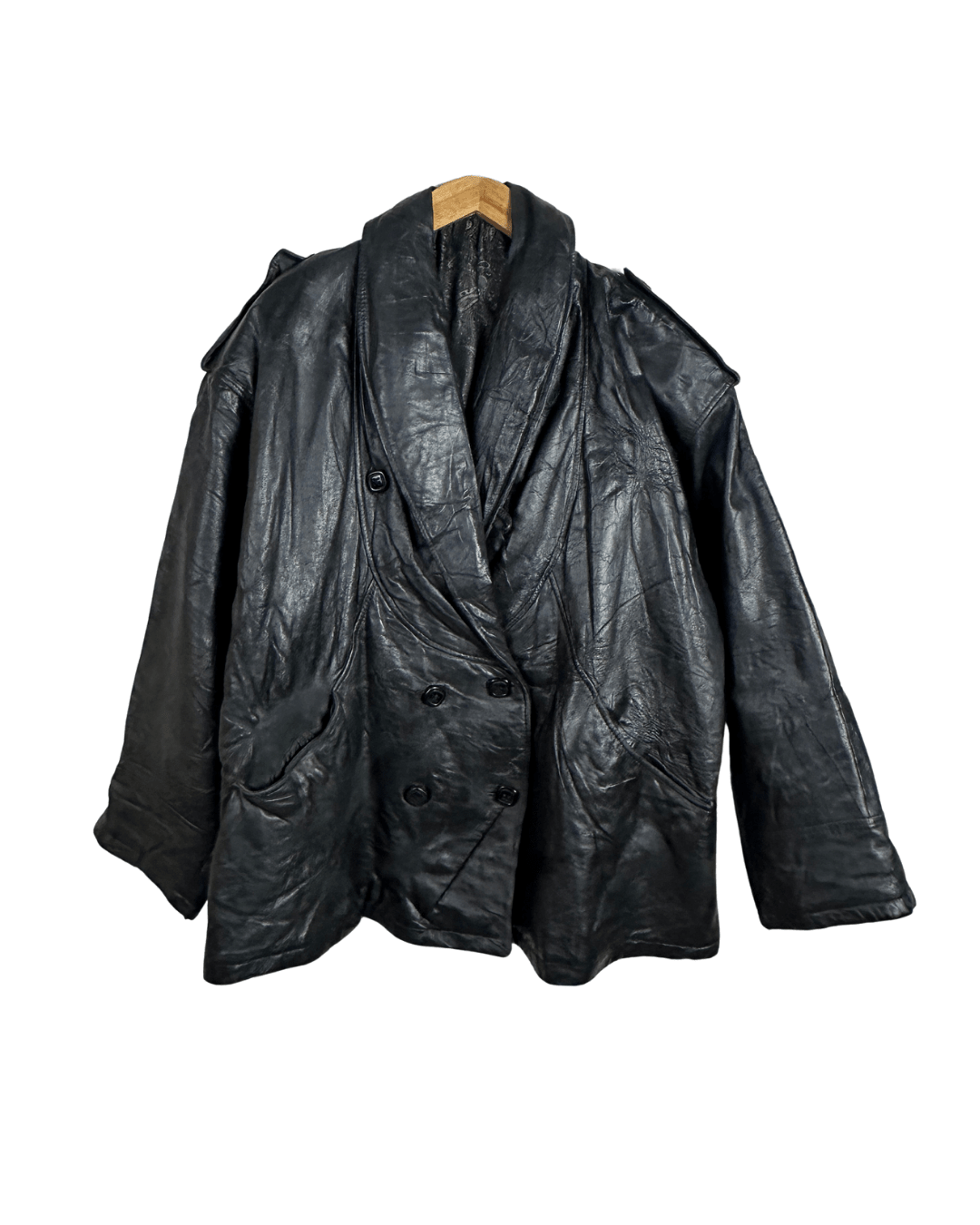Vintage Papini Genuine Leather Jacket XL - Funkify