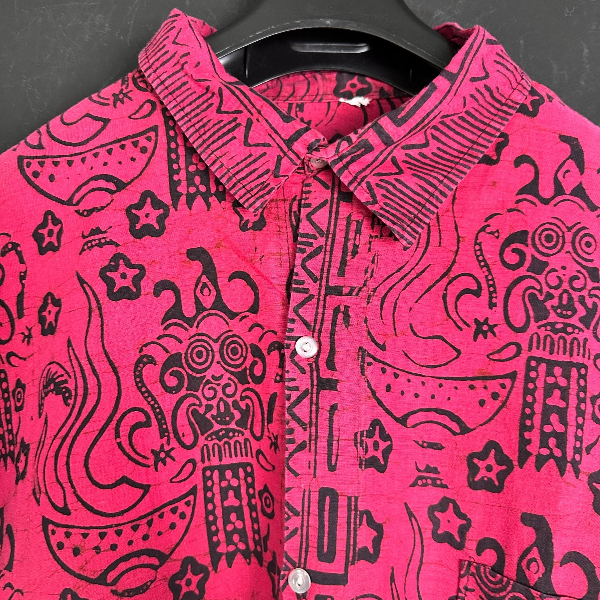 Vintage Patterned Shirt - Funkify