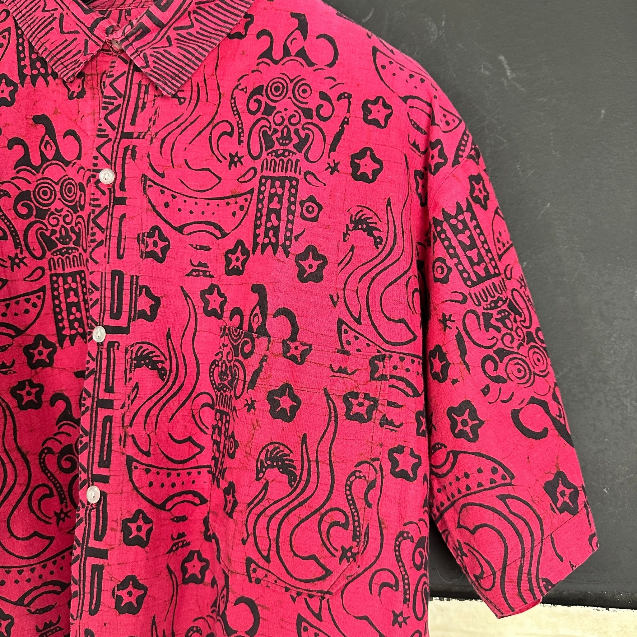 Vintage Patterned Shirt - Funkify