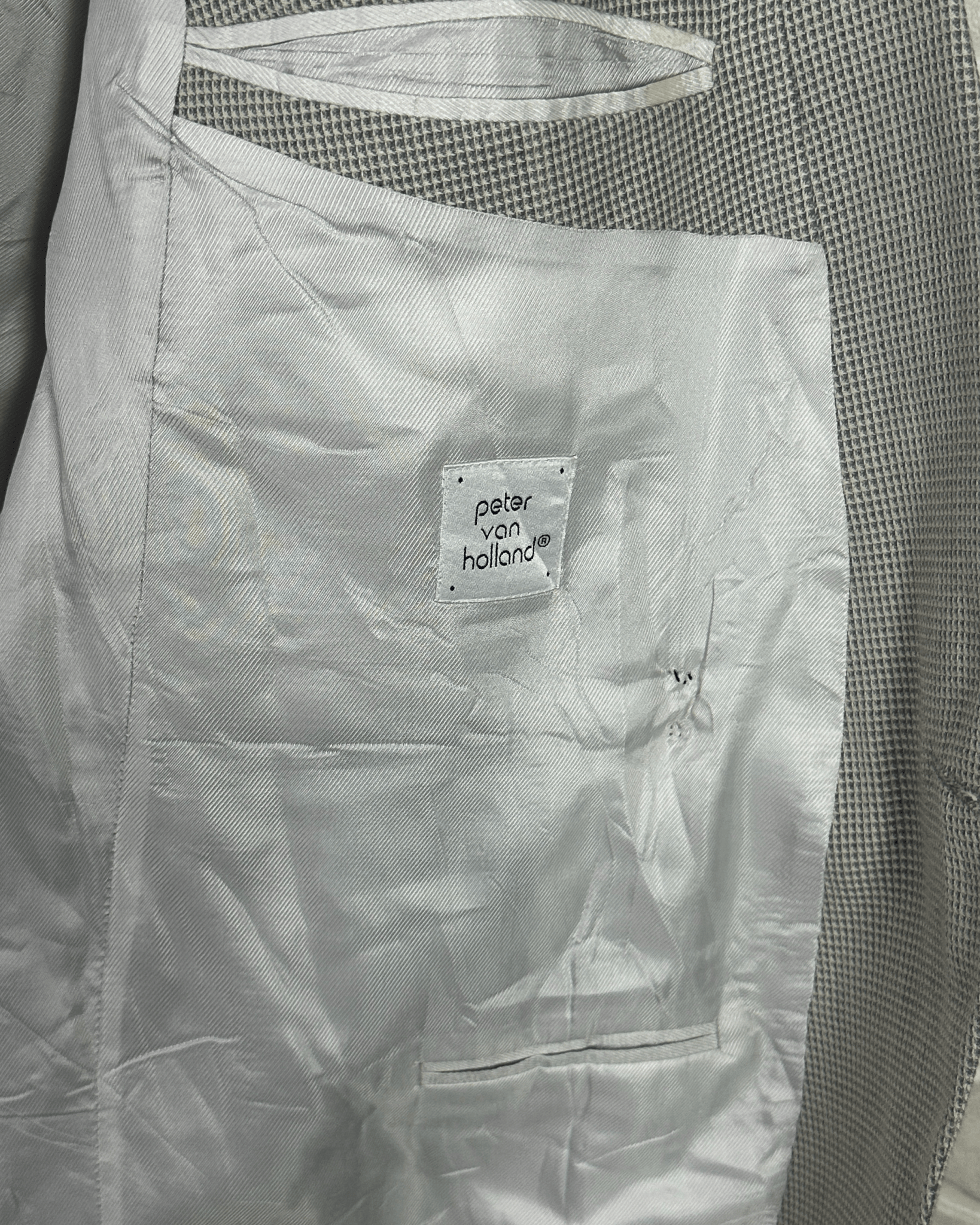Vintage Peter Van Holland Double - Breasted Blazer (Deadstock) - Funkify
