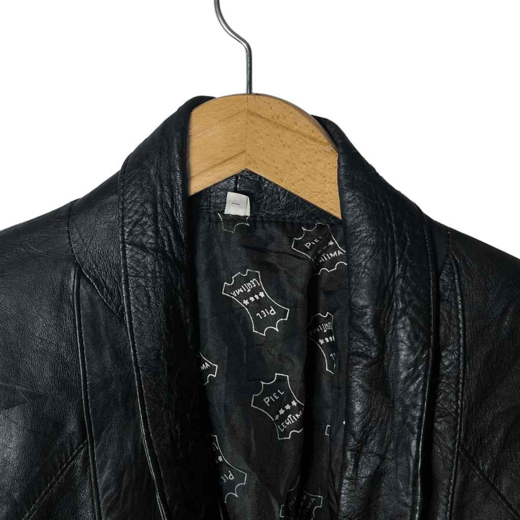 Vintage Piel Legitima Genuine Leather Jacket Large - Funkify
