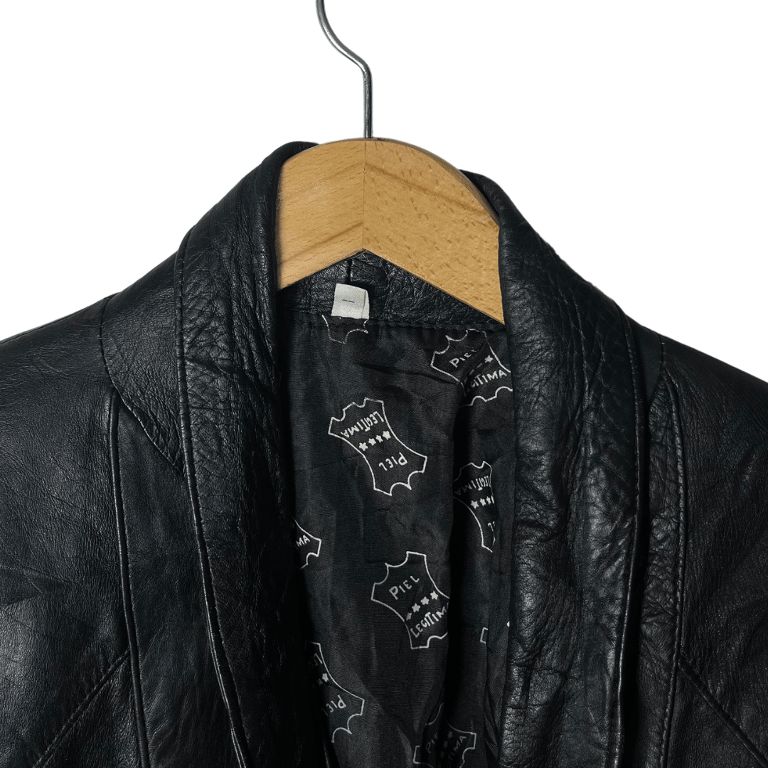 Vintage Piel Legitima Genuine Leather Jacket Large - Funkify