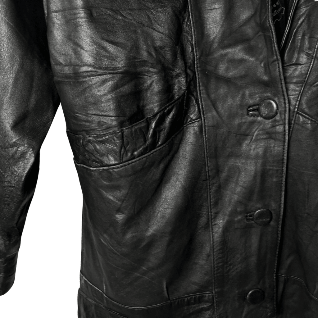 Vintage Piel Legitima Genuine Leather Jacket Large - Funkify