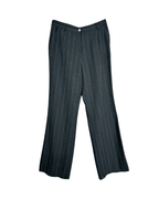 Vintage Pinstripe Wide - Leg Trousers - Women's Large - Funkify